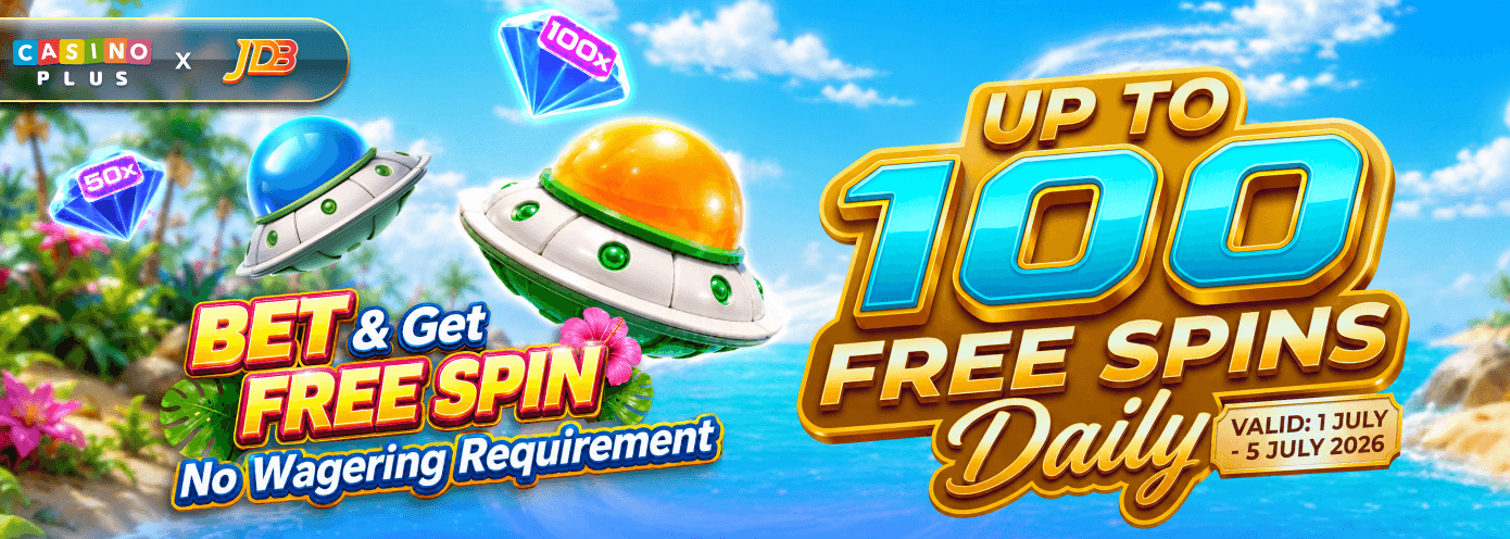 CP x JDB - 100 Free Spins Daily