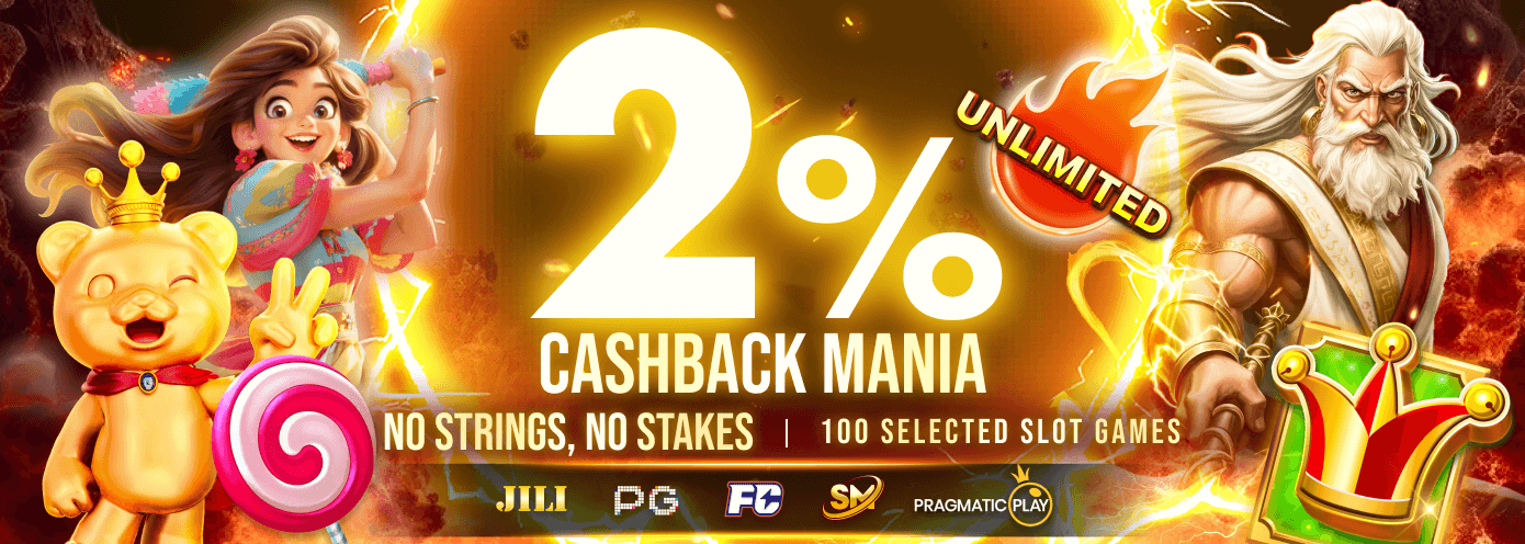 HIGHEST EVER! 2.0% CASHBACK MANIA