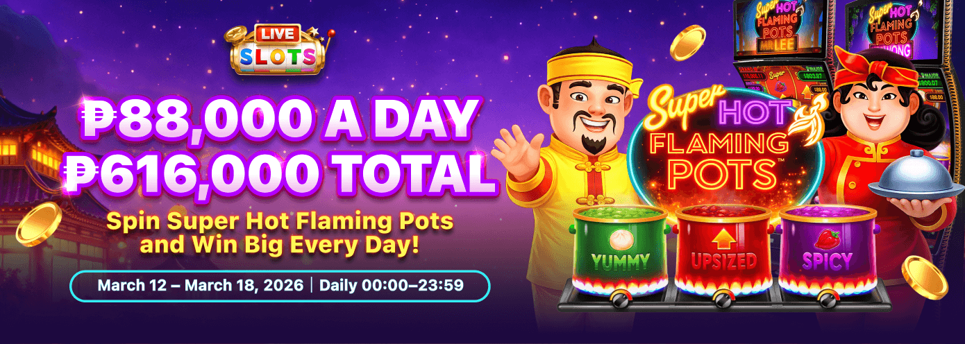 Super Hot Flaming Pots & Win Promotion