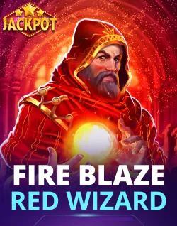 Popular Casino Games - Fire Blaze: Red Wizard