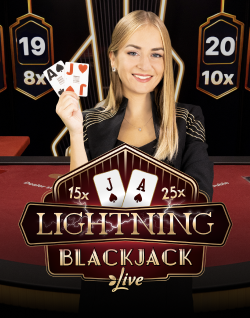 CasinoPlus Live Games - Lightning Blackjack Online Casino