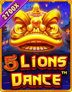Online Slot Games - 5 Lions Dance