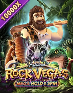 Online Slot Games - Rock Vegas Mega Hold & Spin