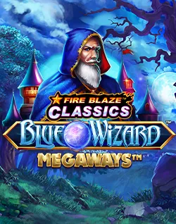 Online Slot Games - Fire Blaze: Blue Wizard Megaways