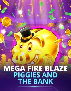 Online Slot Games - Mega Fire Blaze: Piggies And The Bank