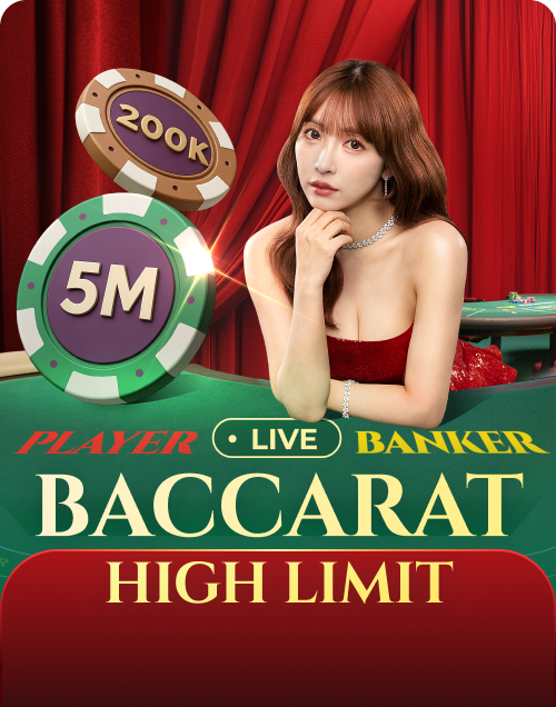 Popular Casino Games - High Limit Baccarat