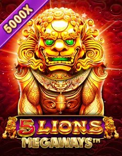 Popular Casino Games - 5 Lions Megaways
